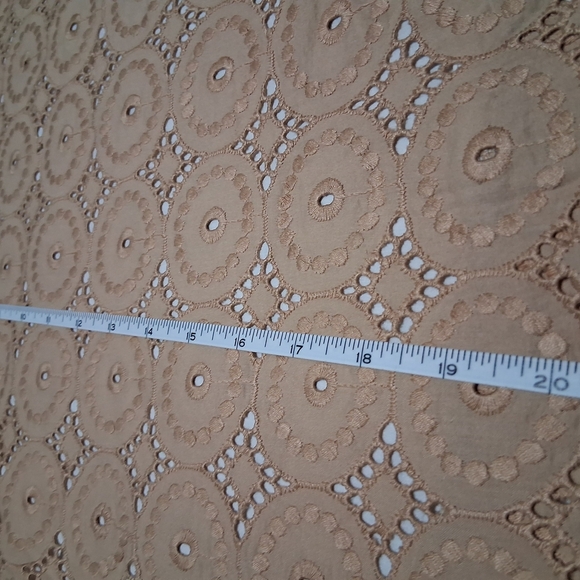 Banana Republic Cream A-Line Embellished Skirt - Picture 5 of 8